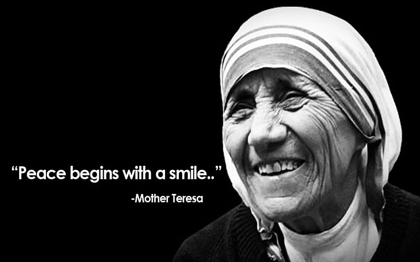 Mother Teresa Hd Wallpaper Pxfuel