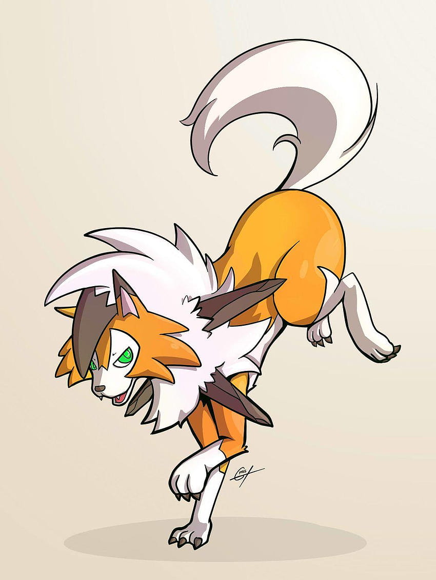 Lycanroc Dusk Form Hd Phone Wallpaper Pxfuel