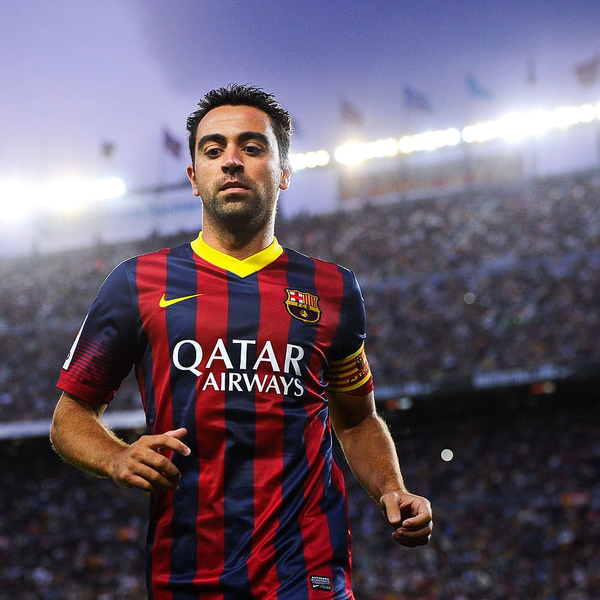 Xavi On Stadium HD Phone Wallpaper Pxfuel