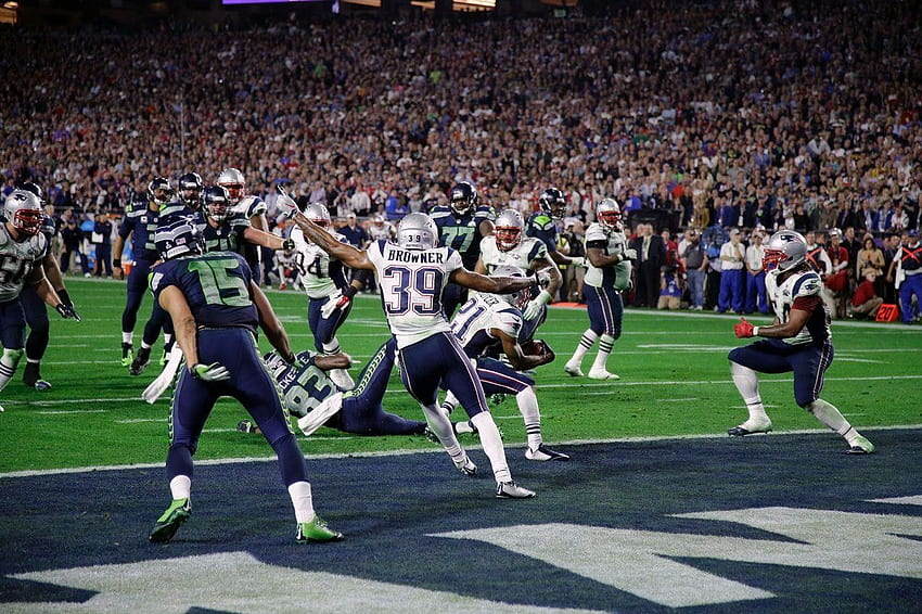 Nfl Super Bowl Seattle Seahawks New England Patriots Hd Wallpaper