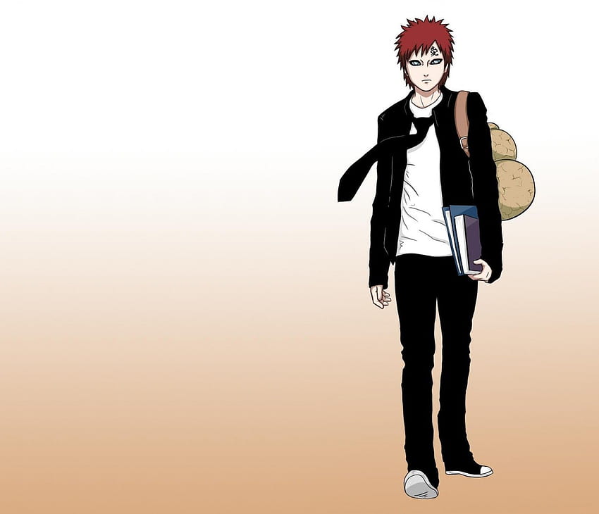 Gaara Kazekage Shippuuden Awesome Shinobi Sinister Short Hair