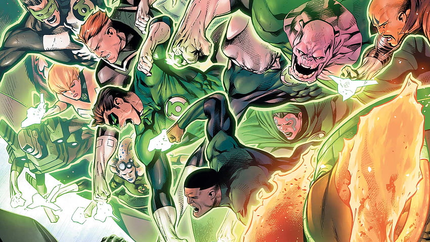 Exclusive Preview Hal Jordan And The Green Lantern Corps Hd Wallpaper