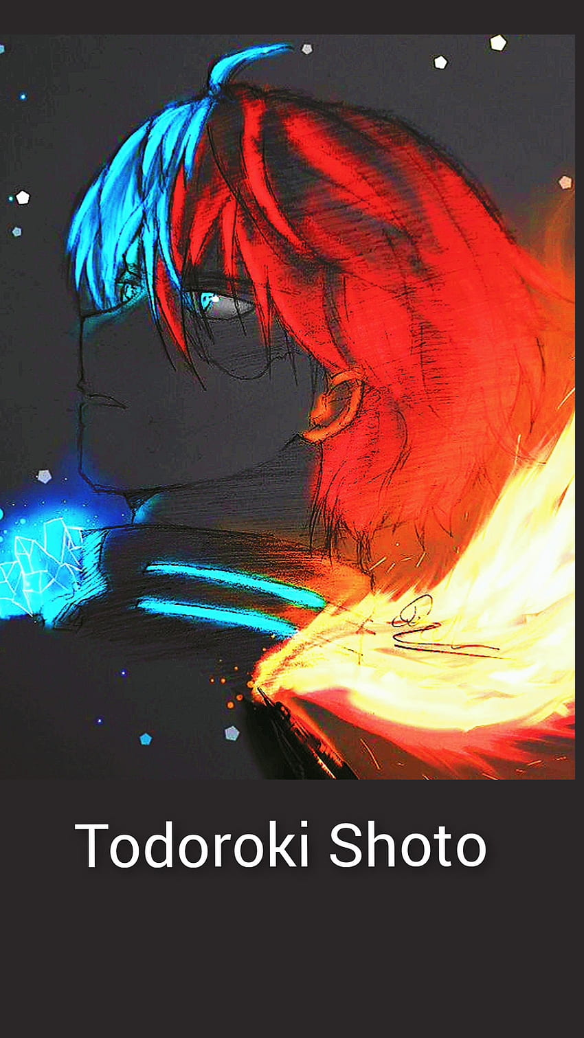 Todoroki Shoto Boku No Hero Academia Fire Ice Todoroki Shoto My