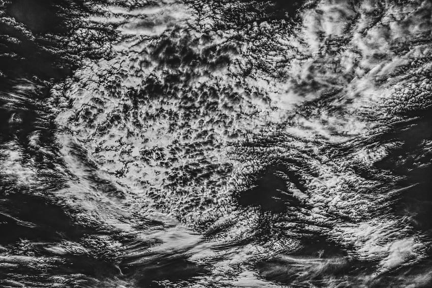 Sky Clouds Dark Bw Chb Porous HD Wallpaper Pxfuel