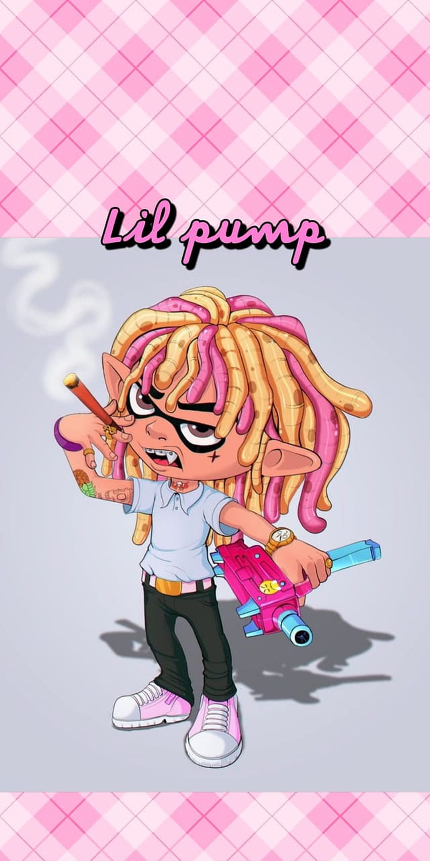 Lil Pump Cartoon Hd Phone Wallpaper Pxfuel