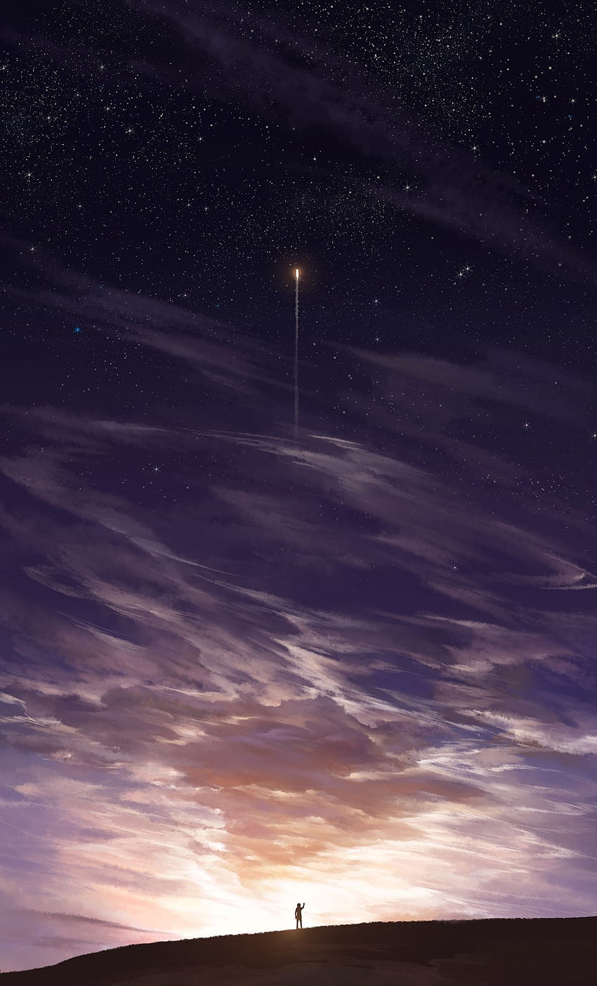 High Resolution Anime Landscape Hd Phone Wallpaper Pxfuel