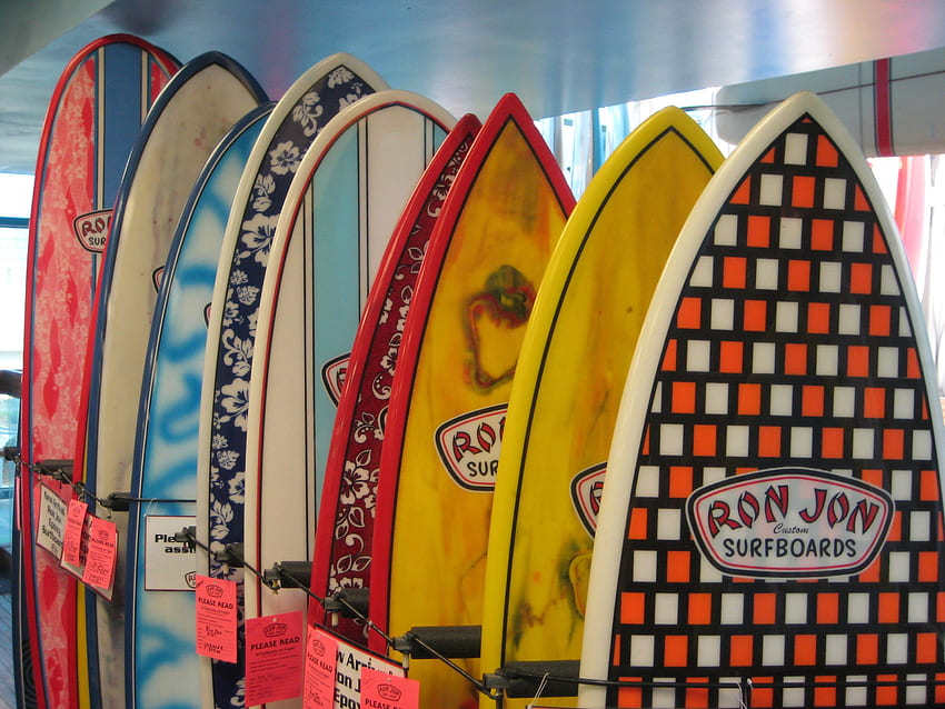 Ron Jon Surfboards Colorful Surfboards HD Wallpaper Pxfuel