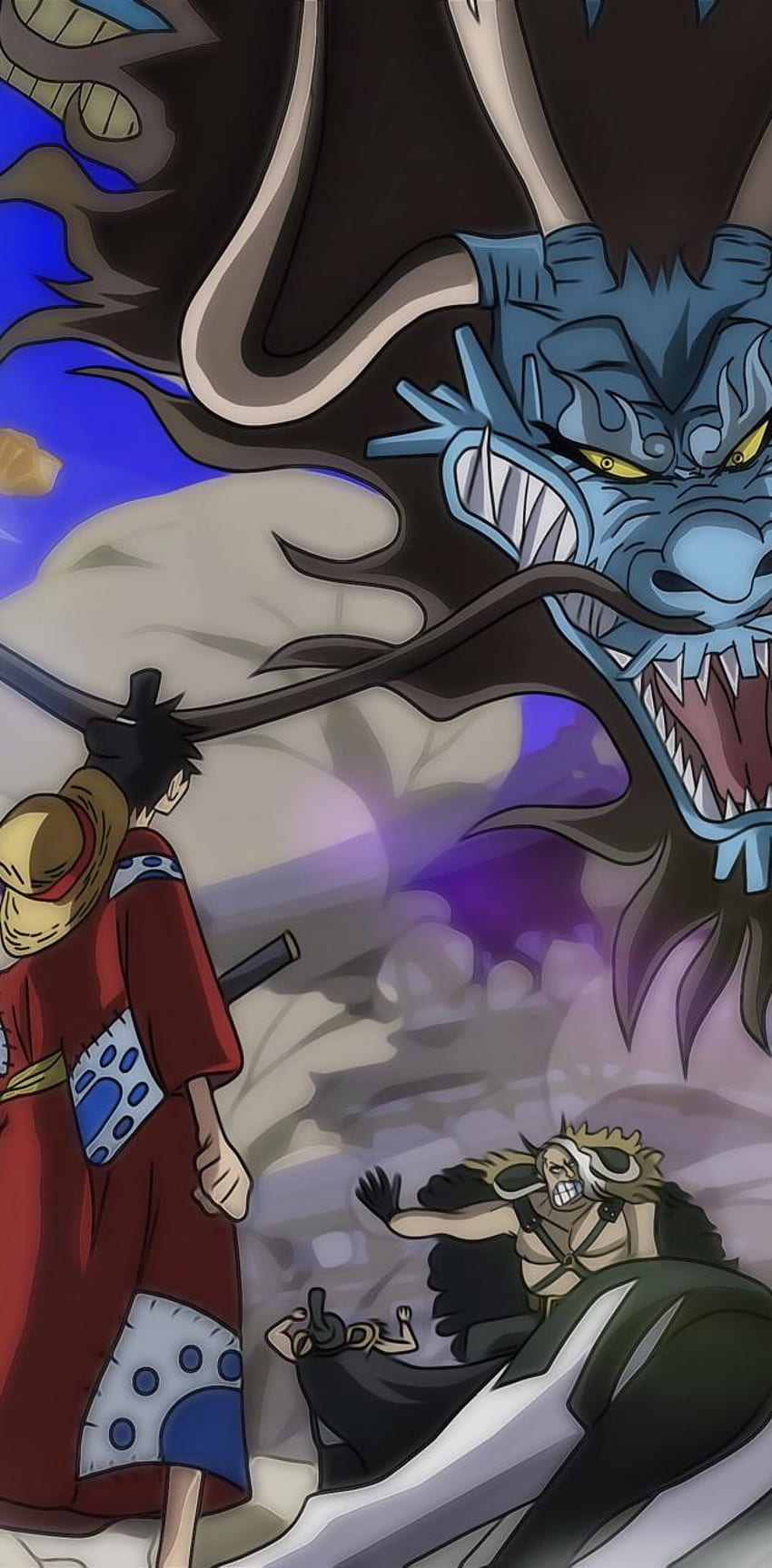 Luffy Vs Kaido HD Phone Wallpaper Pxfuel