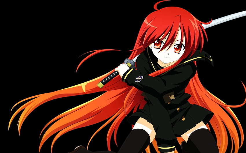 Shakugan No Shana Girl Smile Anime And Background Shakugan No