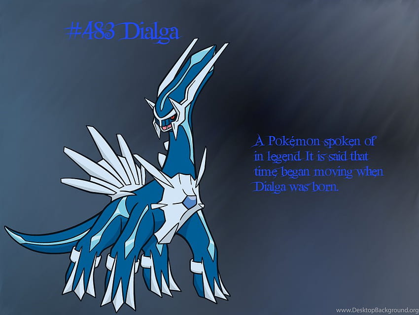 Dialga Background Pokemon Dialga Hd Wallpaper Pxfuel