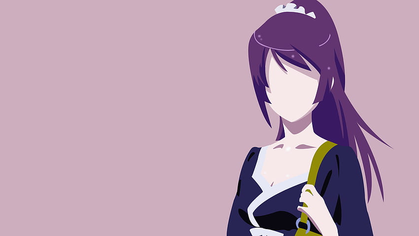 Senjougahara Hitagi From Bakemonogatari HD Wallpaper Pxfuel