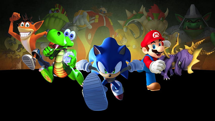 Sonic Mario Vs Sonic Hd Wallpaper Pxfuel