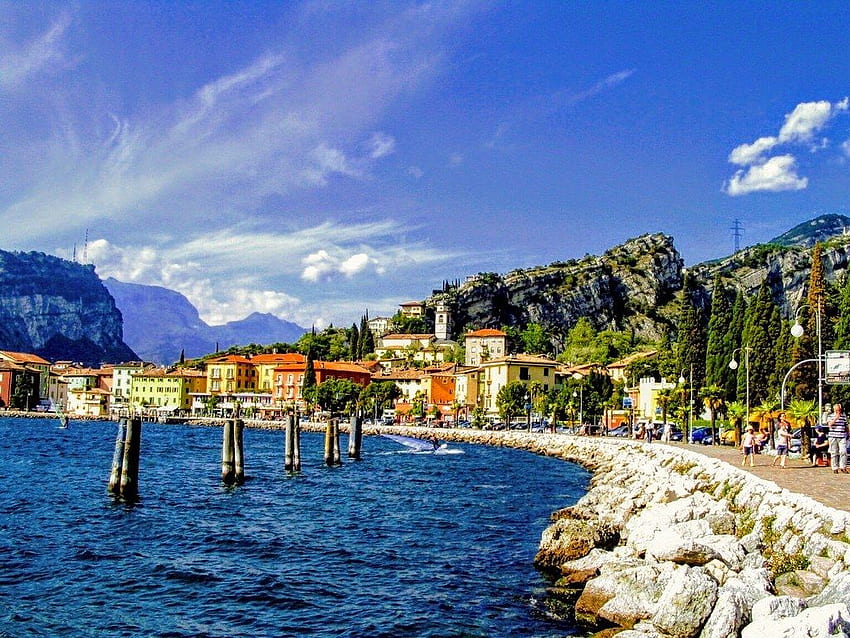 Torbole Lake Garda Italy Hd Wallpaper Pxfuel