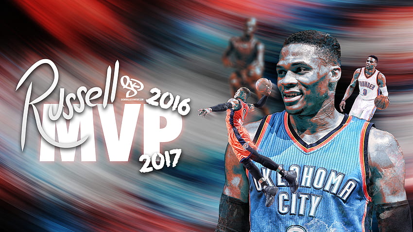 Russell Westbrook 2016 2017 NBA MVP By SkdWorld HD Wallpaper Pxfuel