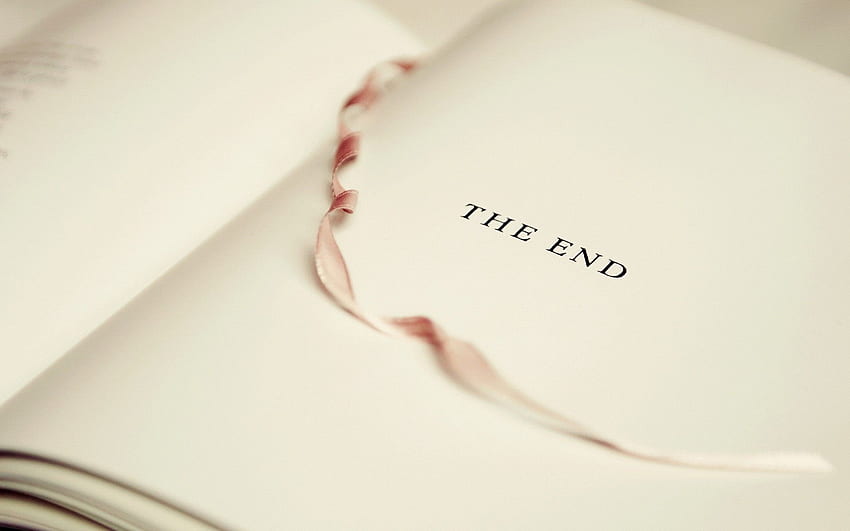 Books The End Pages Hd Wallpaper Pxfuel