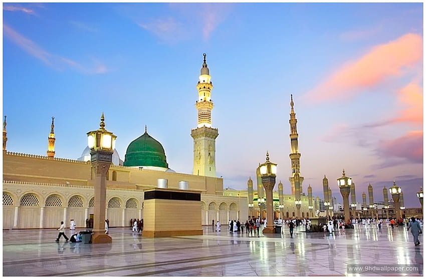 Muslim World Photos A Very Beautiful View Of Masjid An Nabawi Madinah