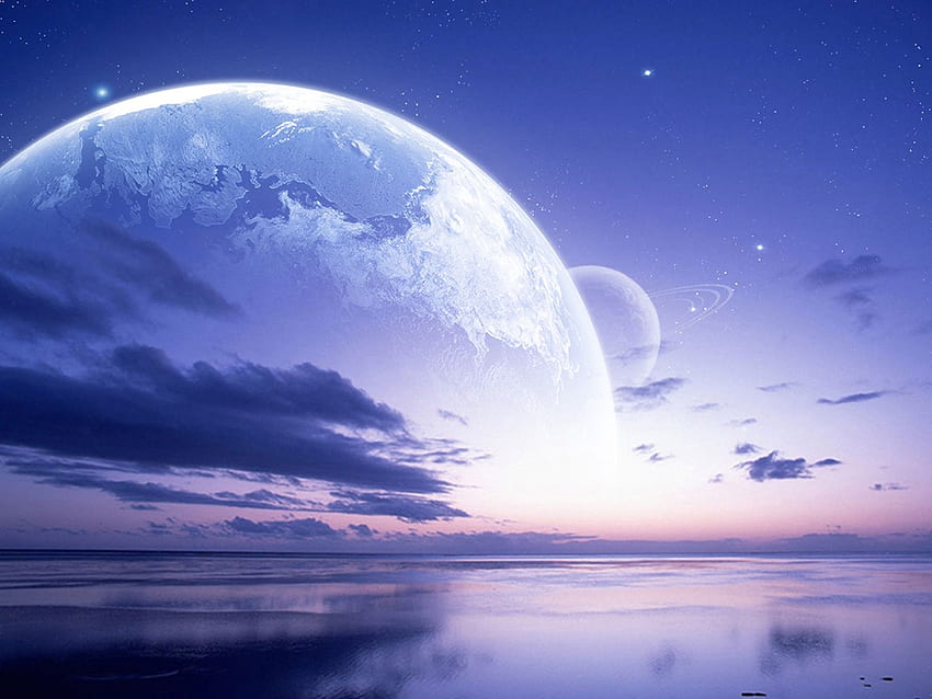 Beautiful Blue Planet Blue Planet Hd Wallpaper Pxfuel