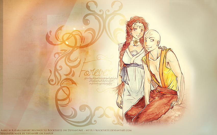 Aang And Katara Avatar The Last Airbender HD Wallpaper Pxfuel