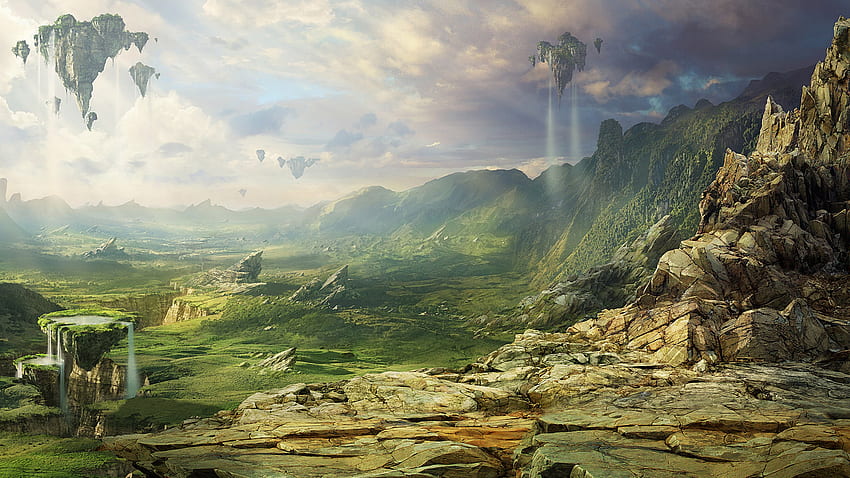 Sci Fi Landscape Hd Wallpaper Pxfuel