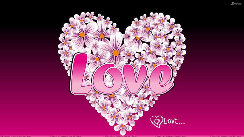 Pink Love Heart Clip Art Clip Art On Clipart Library HD Wallpaper