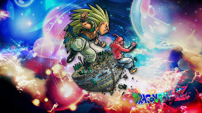 Gotenks Vs Majin Buu Dragonballz Anime Hd Wallpaper Pxfuel