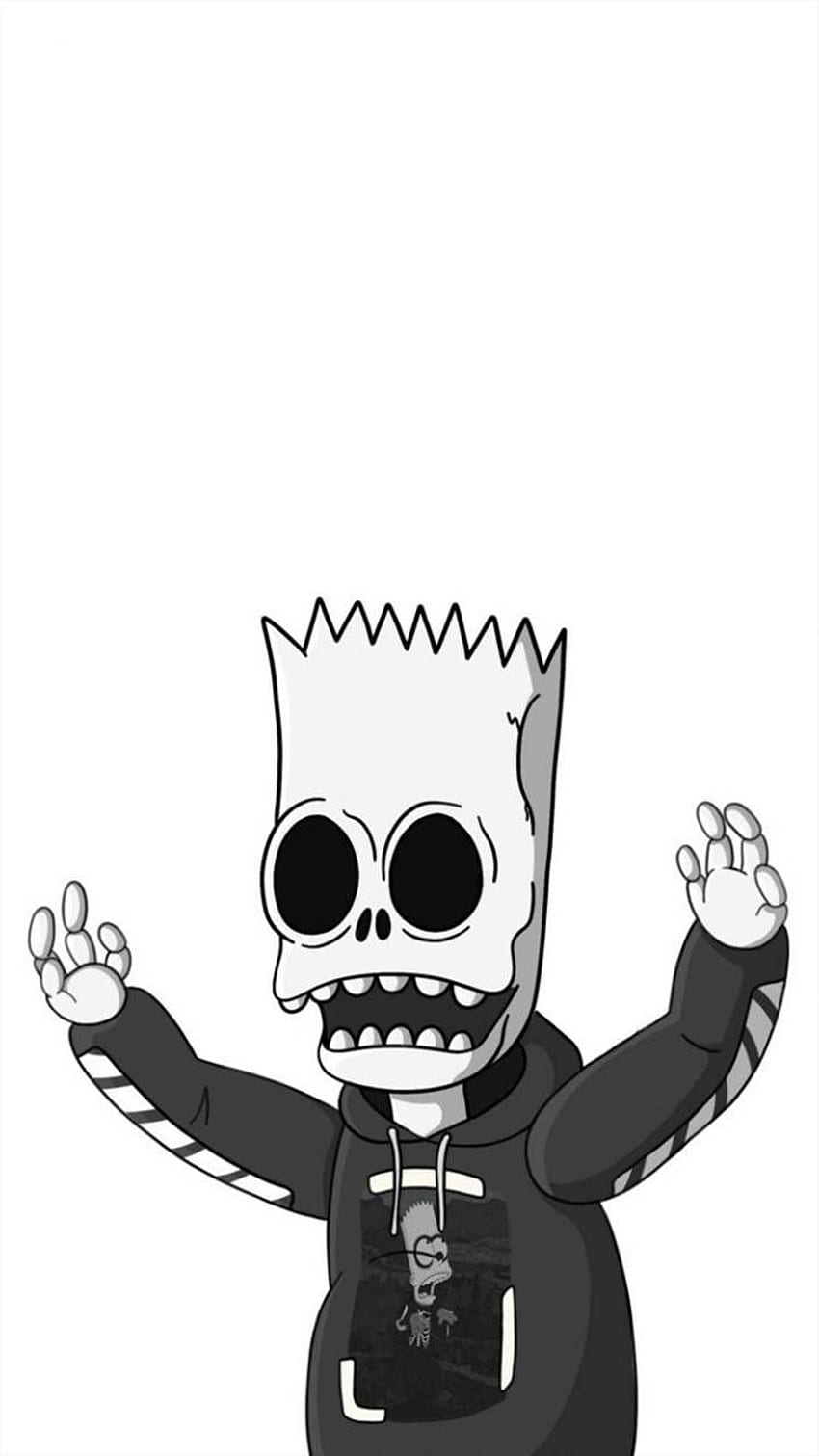 Simpsons Black Simpson Hd Phone Wallpaper Pxfuel