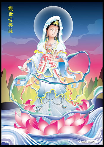 Guanyin The Bodhisattva Buddhism Human Representation Water Kwan