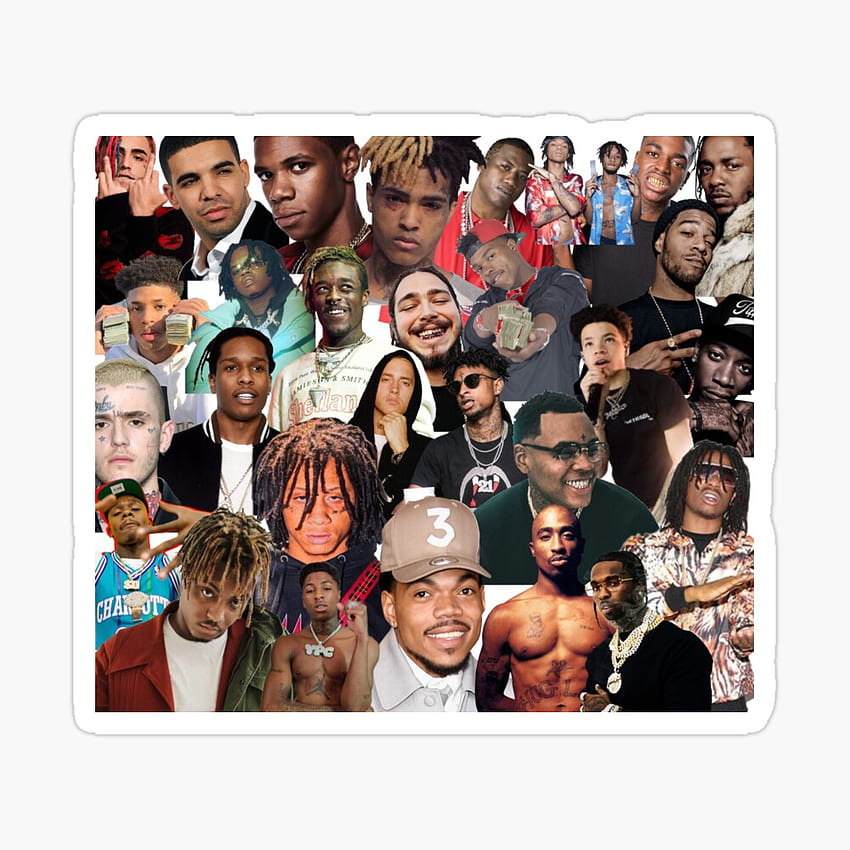 Rappers Collage Poster HD Phone Wallpaper Pxfuel