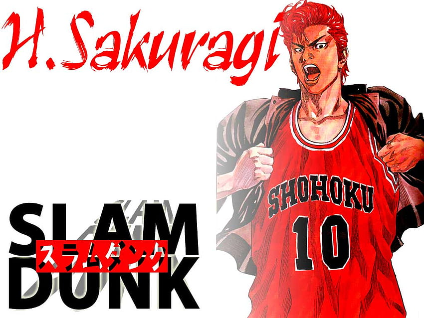 Slam Dunk Hanamichi Hanamichi Sakuragi Hd Wallpaper Pxfuel