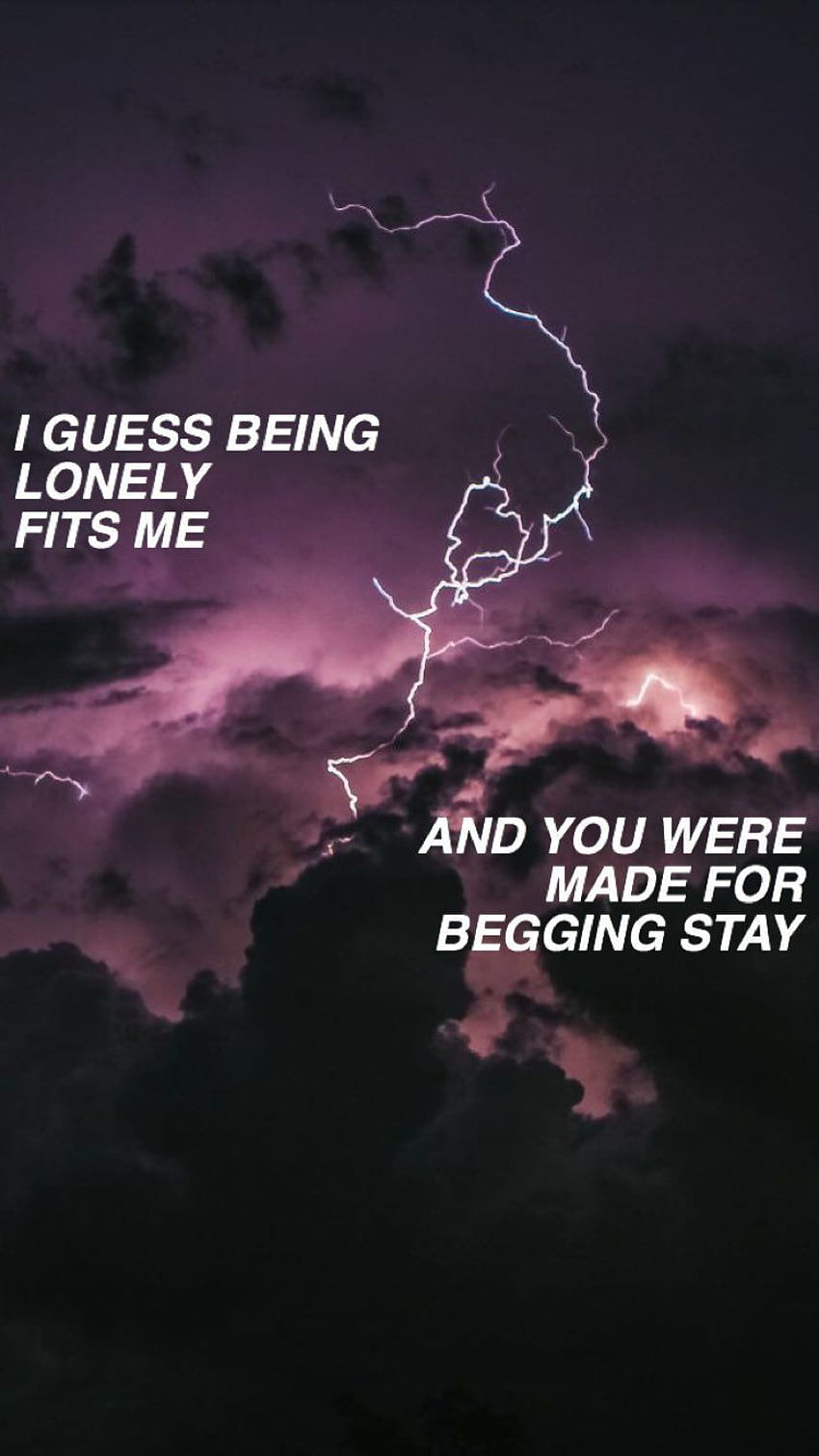 Lockscreens Lyrics Broken Heart Aesthetics Hd Phone Wallpaper Pxfuel