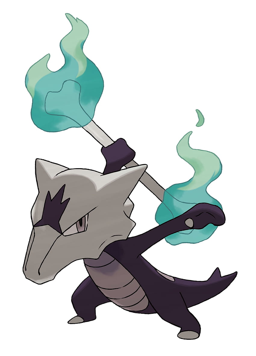 Pokemon Sun And Moon Alola Marowak Hd Phone Wallpaper Pxfuel