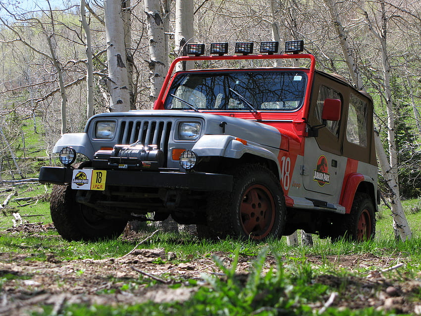 C B Jurassic Jeep Million Years In The Making Jurassic Park Jeep Hd