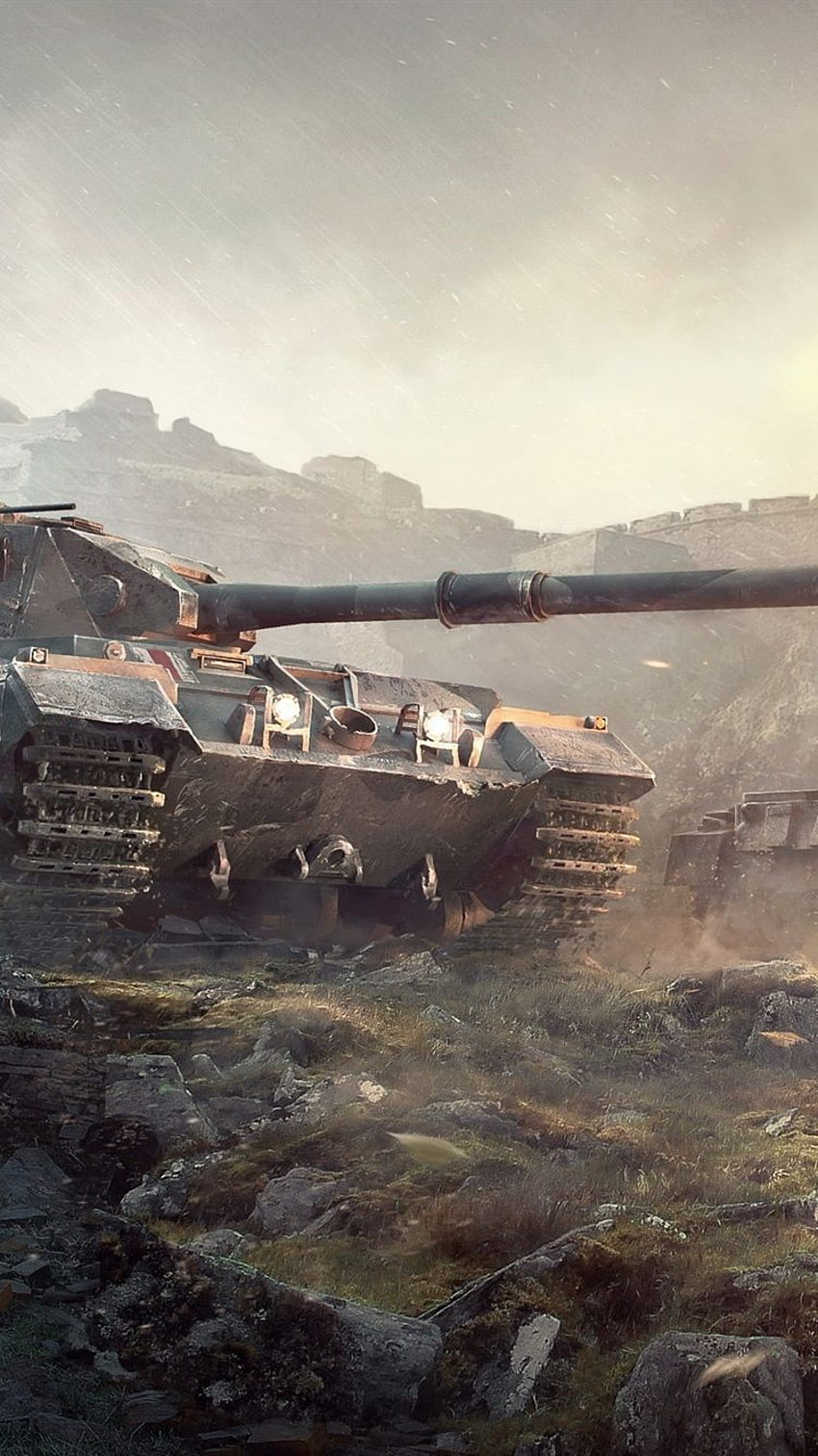 World Of Tanks Carri Armati Britannici IPhone 8 7 6 6S Sfondo Del