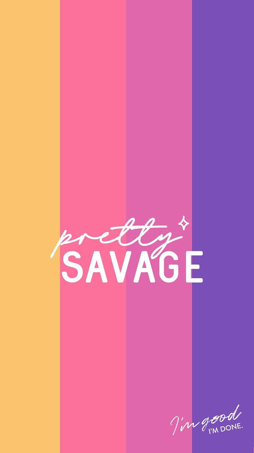 BLACKPINK BLACKPINK Pretty Savage HD Phone Wallpaper Pxfuel