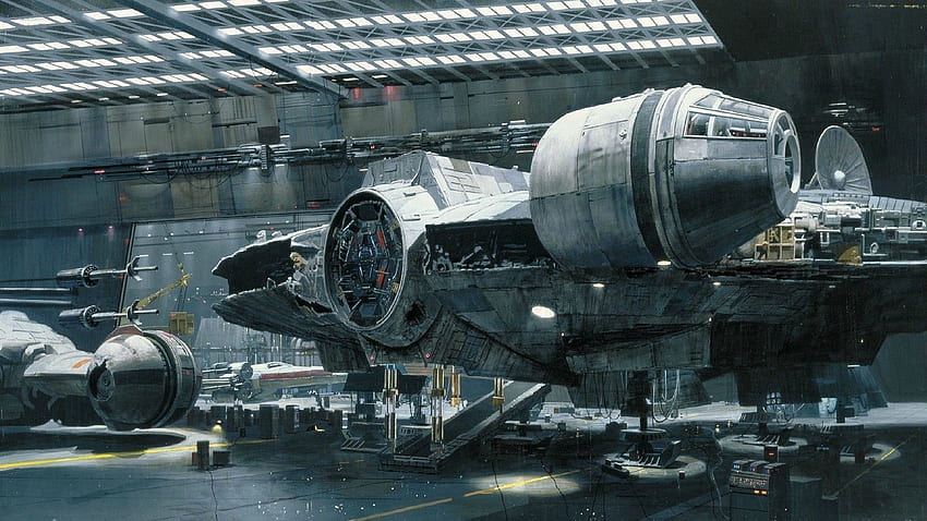 Star Wars Milenium Falcon Pesawat Luar Angkasa Wallpaper HD Pxfuel