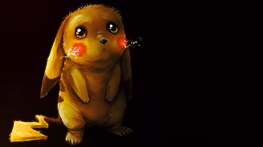 Pokemon Pikachu Digital Art Artist Pokemon Cute Pikachu HD Wallpaper