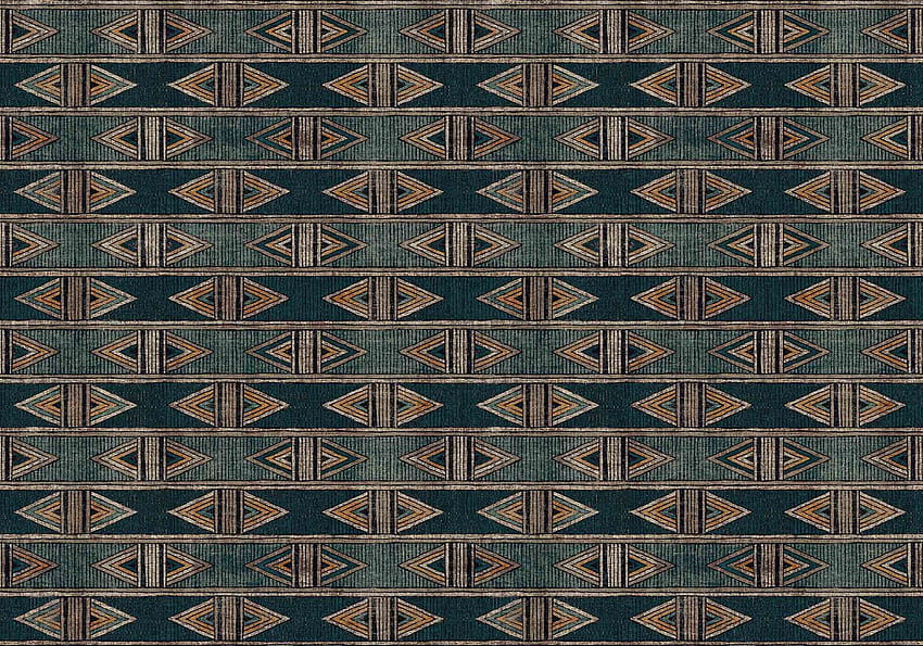 Digital Print Ethno Aztecs Green DD116590 Aztec Pattern HD Wallpaper