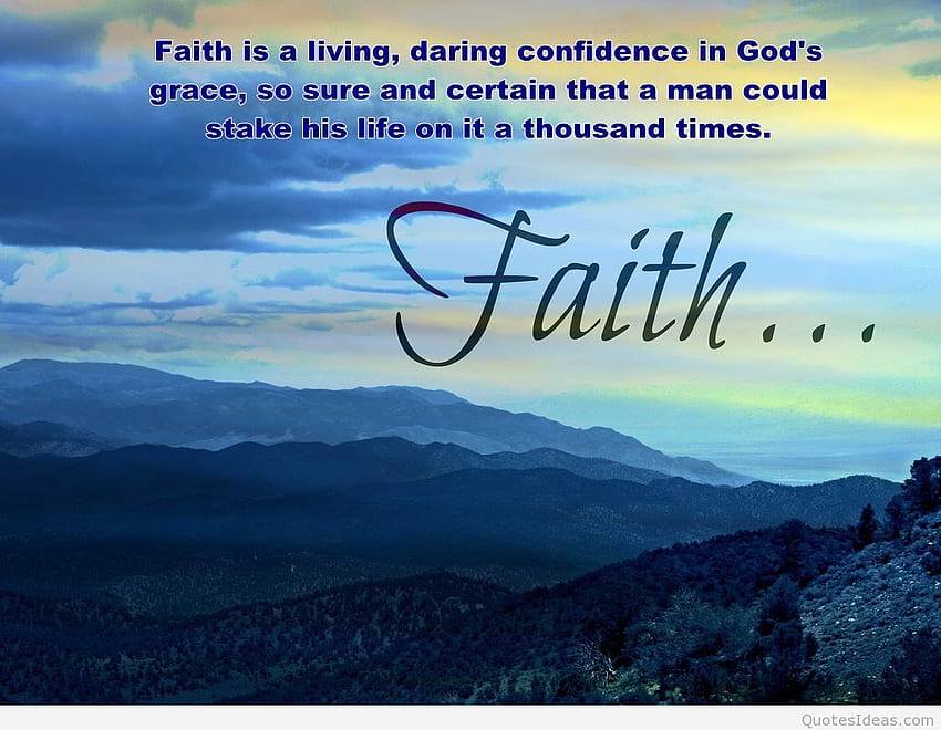 With Faith Quote Quotes On Faith Background Hd Wallpaper Pxfuel