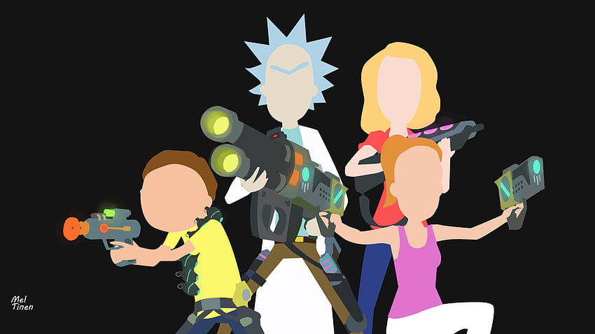 Rick And Morty Minimalist Hd Wallpaper Pxfuel