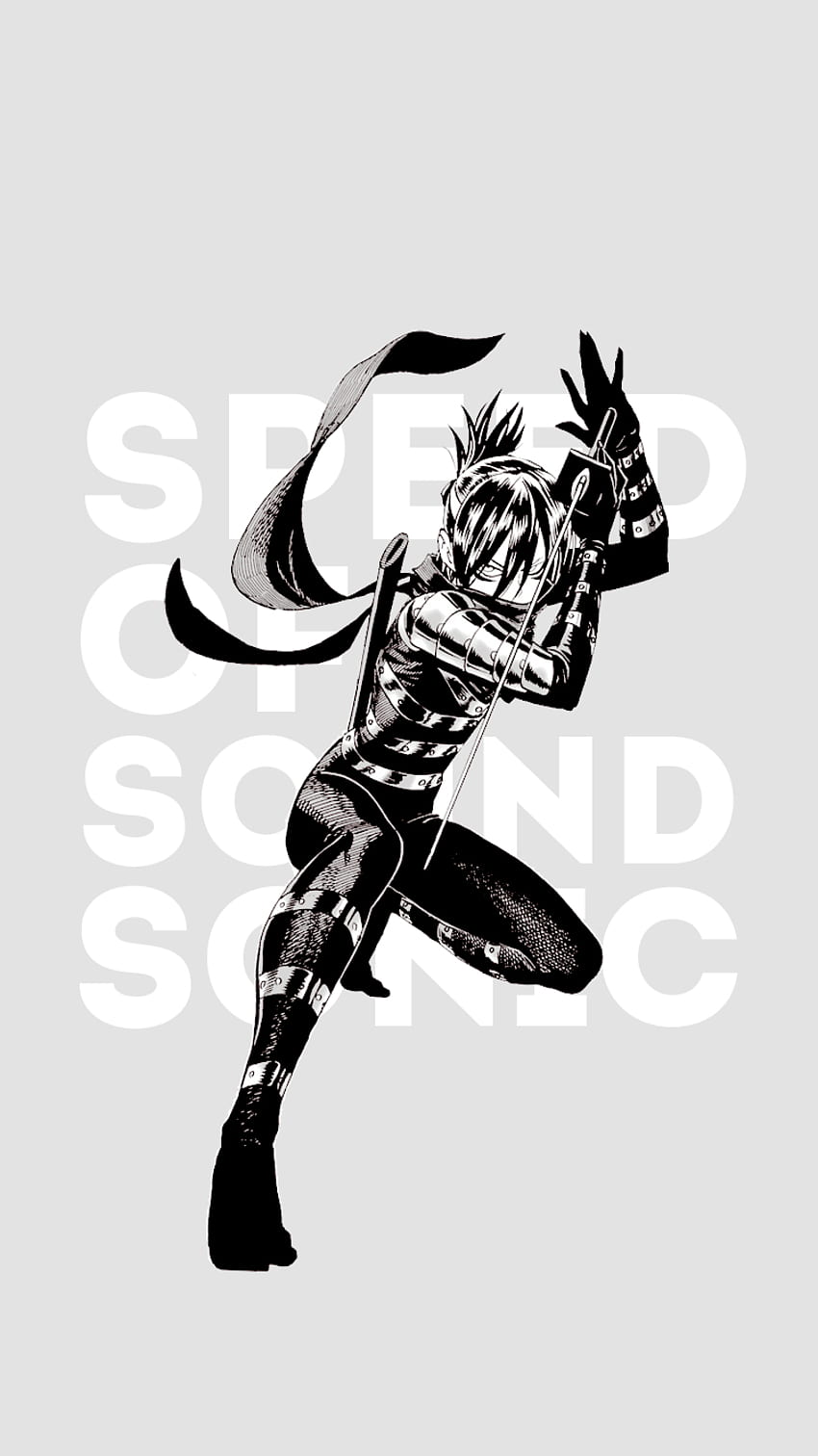 Speed O Sound Sonic One Punch Man Sonic HD Phone Wallpaper Pxfuel