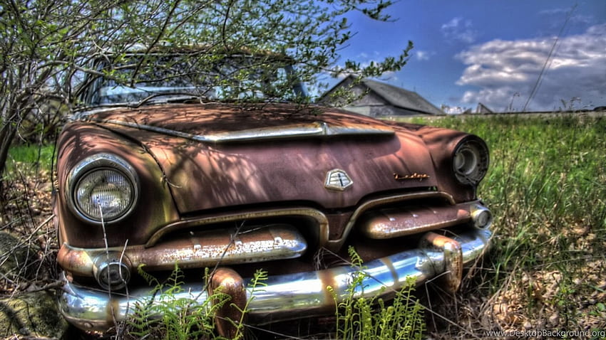 Old Abandoned Car And Background Hd Wallpaper Pxfuel