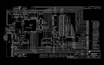 General Microchip Integrated Circuits Waveforms Schematic Russian