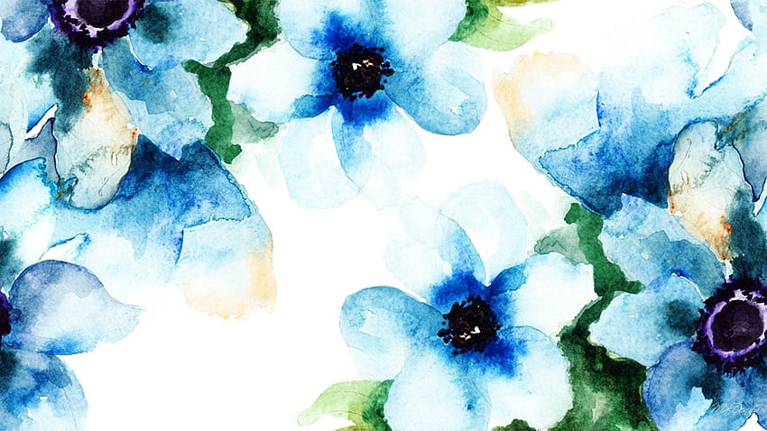 Watercolor Flowers Abstract Watercolor Hd Wallpaper Pxfuel