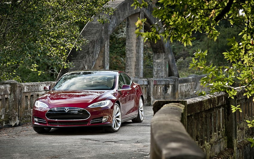 Tesla Model S Red Front Hd Wallpaper Pxfuel