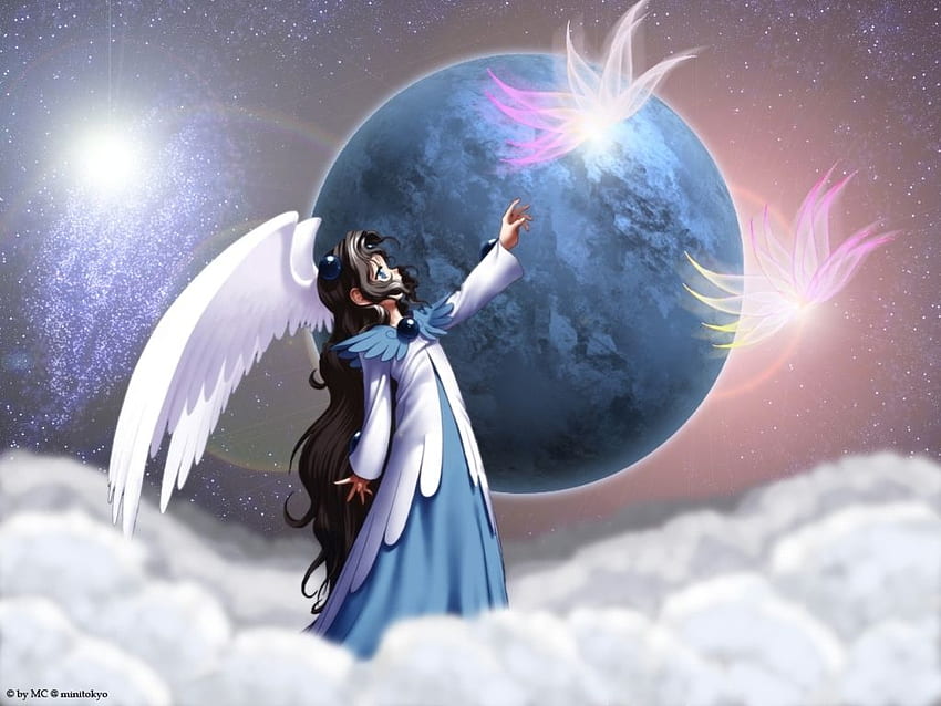 Anime Angel Hd Wallpaper Pxfuel