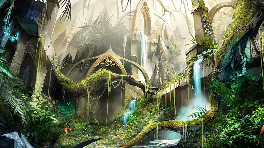 Jungle Ruins HD Wallpaper Pxfuel