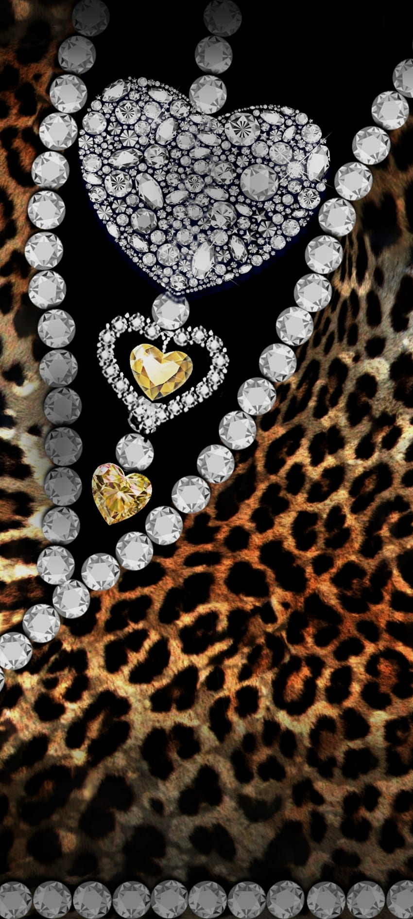 Leopard Glitter Hd Phone Wallpaper Pxfuel