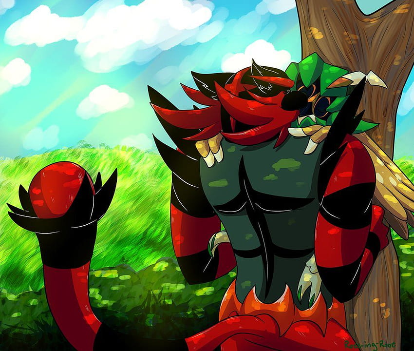 FlamingArrowShipping Incineroar X Decidueye By Rott Ing Root HD