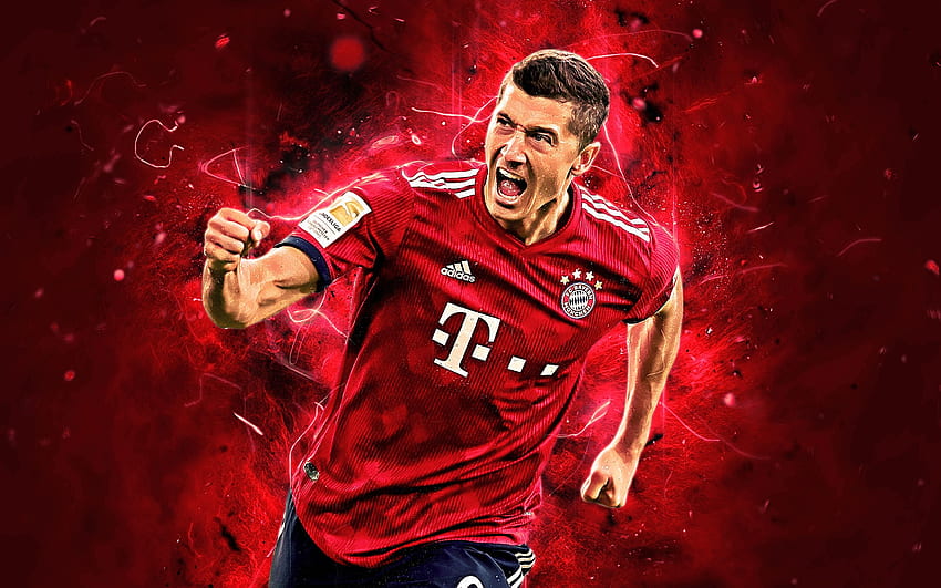 Robert Lewandowski Fútbol FC Bayern Munich Polaco fondo de pantalla