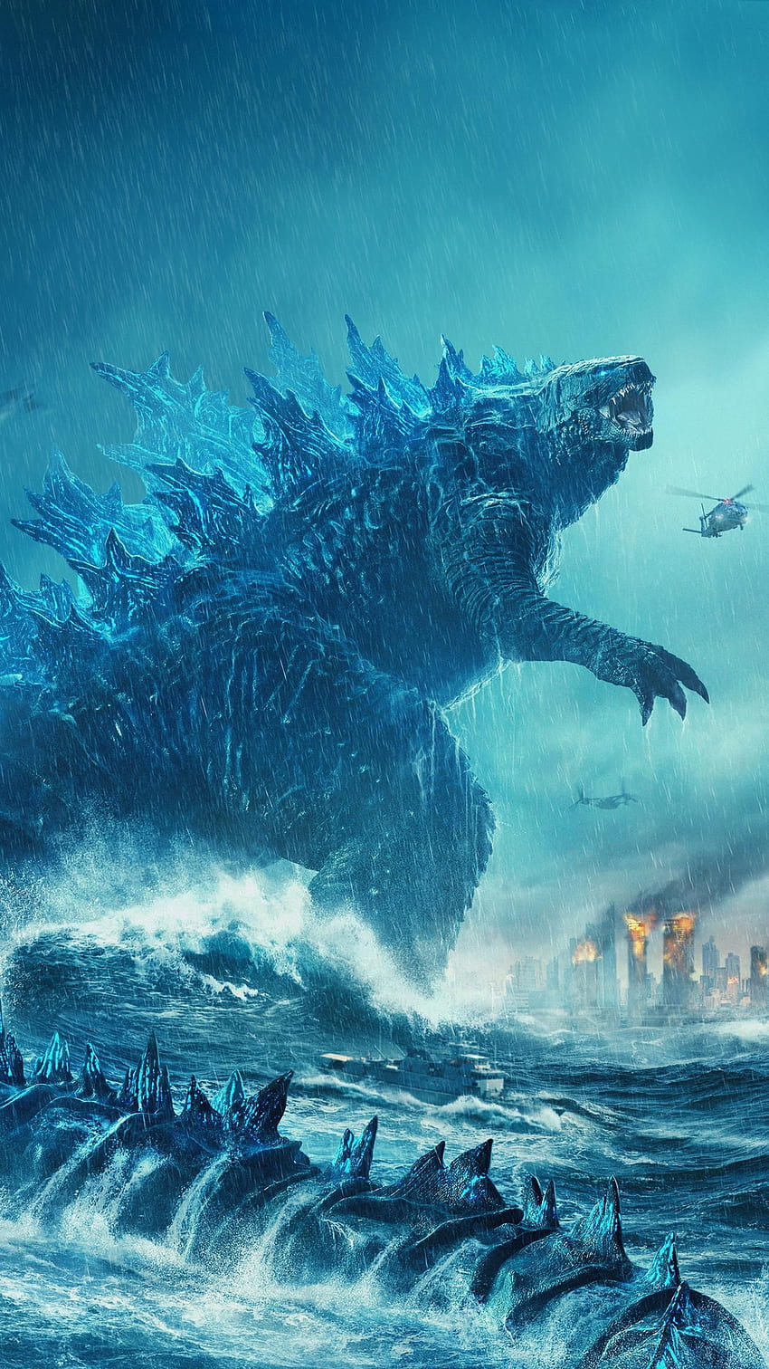Godzilla: Rey de los monstruos (2019) Teléfono, Godzilla clásico fondo de pantalla del teléfono